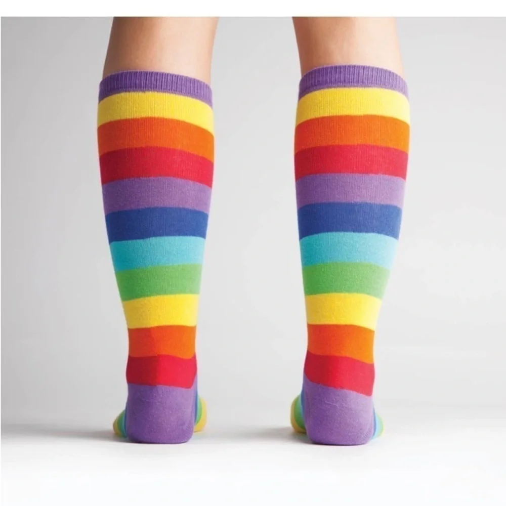 Sock It To Me NWT Kids 2 Pair Bundle Age 3-6 Size 8-13 whimsy rainbow mermaid